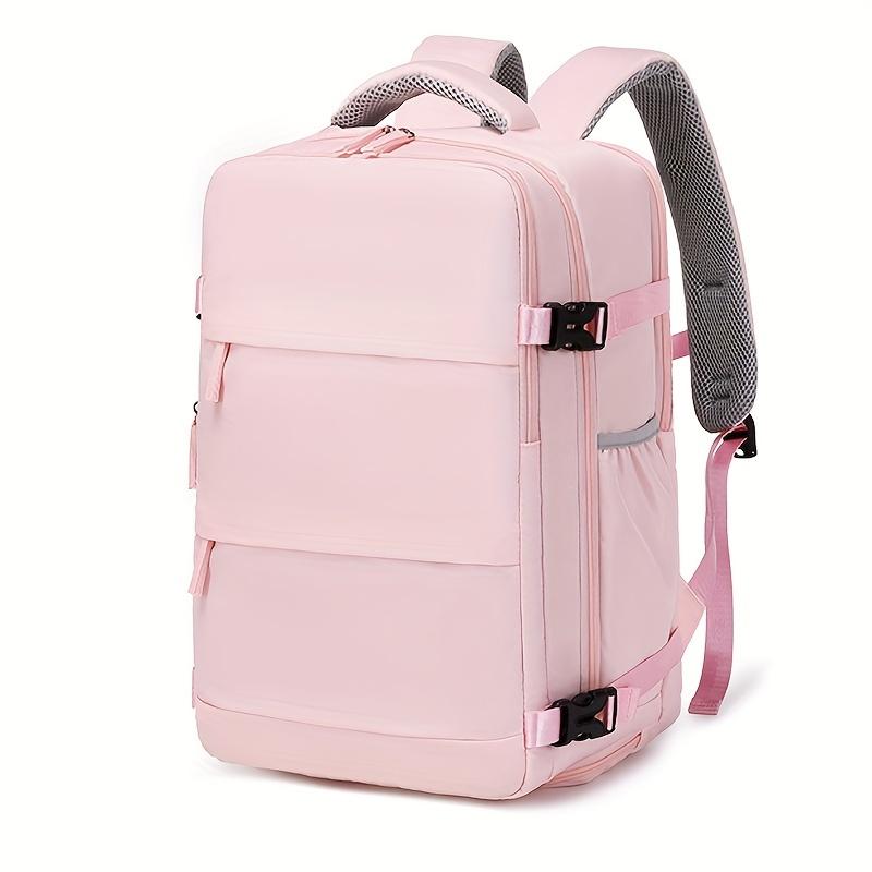 Sac à Dos de Voyage Grande Capacité avec Compartiment à Chaussures Dacron Léger Sac à Dos Quotidien pour Ordinateur Portable avec Port de Charge Mode Voyage Commu
