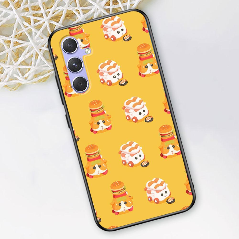 Cute PUI PUI MOLCAR Case for Samsung Galaxy A51 A53 A54 A31 A52 A12 A13 A21s A22 A32 A11 A22 A33 A41 A52s A73 TPU Phone Cover