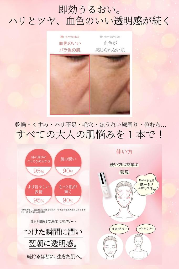 The Bakuchiol Serum Next Generation Retinol Retinobio Rose Cream Organic Domestic 15ml LADY. All-in-One