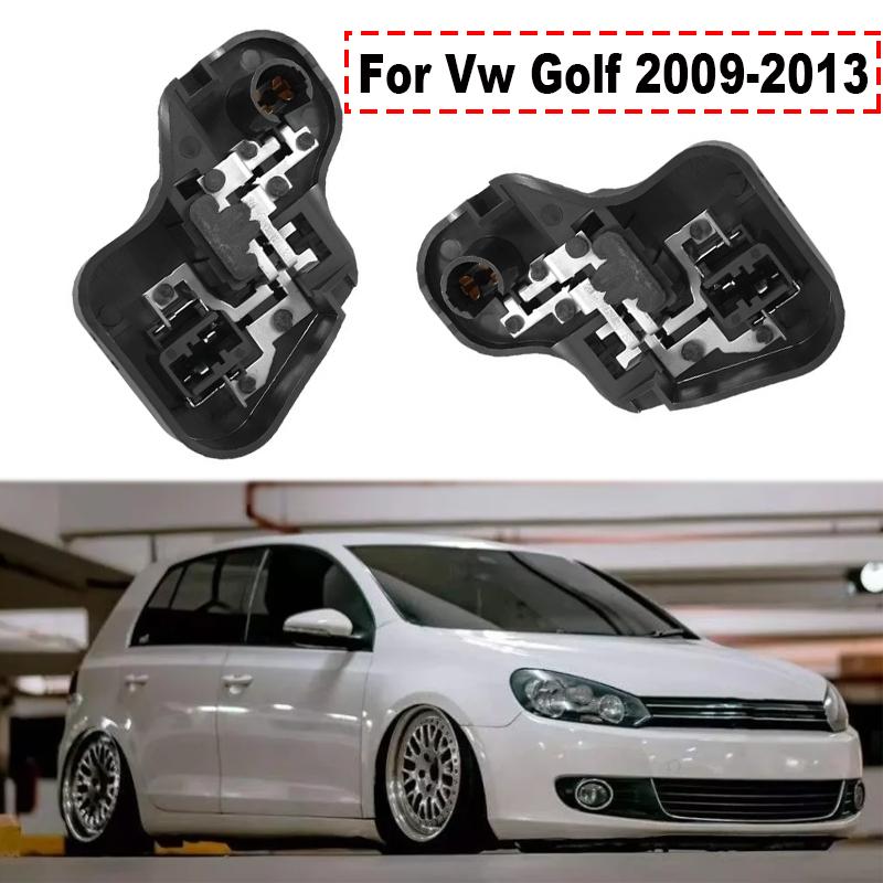 Hinterer innerer Rücklicht-Glühbirnenhalter Kunststoff Schwarz Für VW Golf 6 MK6 2009 2010 2011 2012 2013 5K0945260 Glühbirnenhalter Auto Zubehör