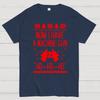 Now I Have a Machine Gun Ho-Ho-Ho Cotton Summer Casual Cool Loose T-Shirt