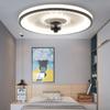 Dimmbarer 72-W-LED-Deckenventilator mit Fernbedienung, Ventilator mit Beleuchtung, einstellbare Windgeschwindigkeit, LED-Luftkühlerlampe