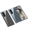 Transparent Electroplated Frame Ultra Thine Hard PC Phone Cover for Samsung Galaxy Z Fold 6 5 Case Z Fold 6 5 Shockproof Covers