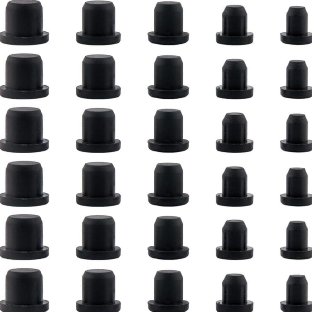50PCS 5 Sizes Rubber Hole Plug Waterproof Multifunctional Silicone Plugs Replacement Bottle Mouth Plug