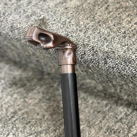 91.44 cm Brass Walking Stick Premium Quality Style Punch Head Handle Handmade Wooden Cane