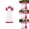 Stylish Canglu Cosplay Outfit For Boys And Girls Includes Dress And Apron In Trendy Colors