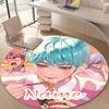 Personalized K-KPop Demon Hunters Round Chair Office Rug - Perfect for Mat, Office Chair & More - Ideal Gift for Birthdays and Holidays