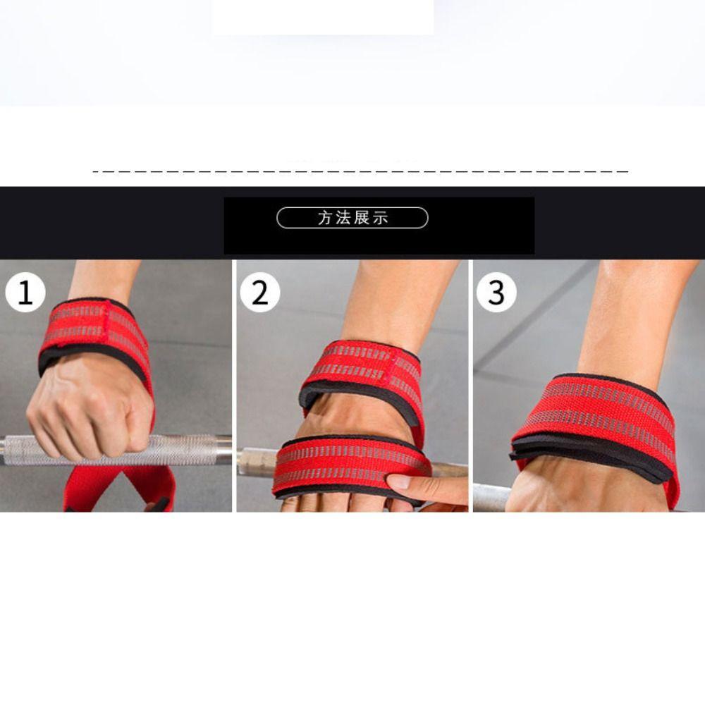 Deadlift Wrist Straps 8-shaped Booster Belt Weightlifting Assist Belt Weight Lifting Wrist Straps