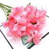 Simulated Flower Fake Lilies Silk Material Realistic Appearance Faux Flower Home Office