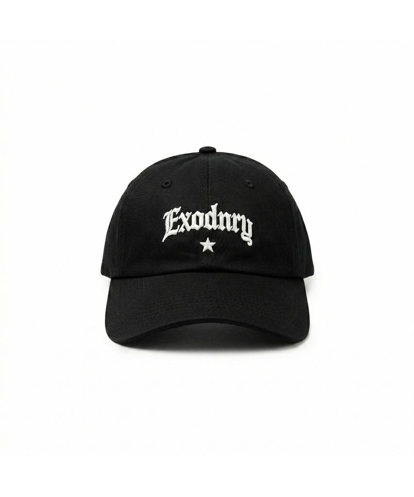 EXTRAORDINARY Star Logo Cap Black
