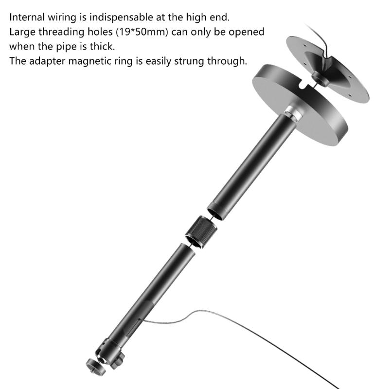 Universal Ceiling Mount Projector Bracket 360 Degree Rotatable Hanging Rack Extendable Height for Various Environment