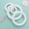 DIY Xmas Decor Wedding Donuts Mould Craft Material Foam Ring Round