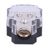 1 In 2 Out Power Distribution Block Fuse Holder 60A for Car Trucks Boats RVs