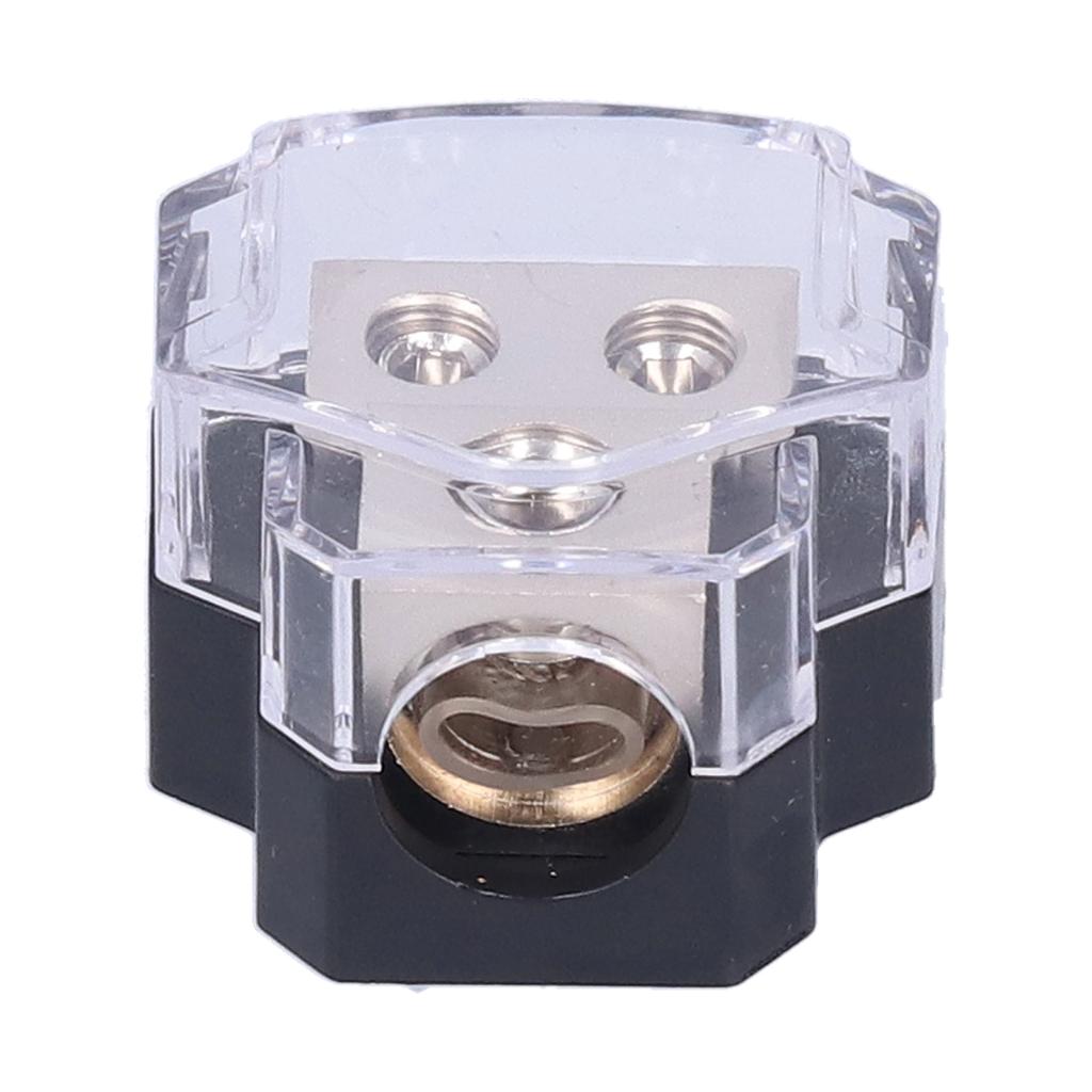 1 In 2 Out Power Distribution Block Fuse Holder 60A for Car Trucks Boats RVs