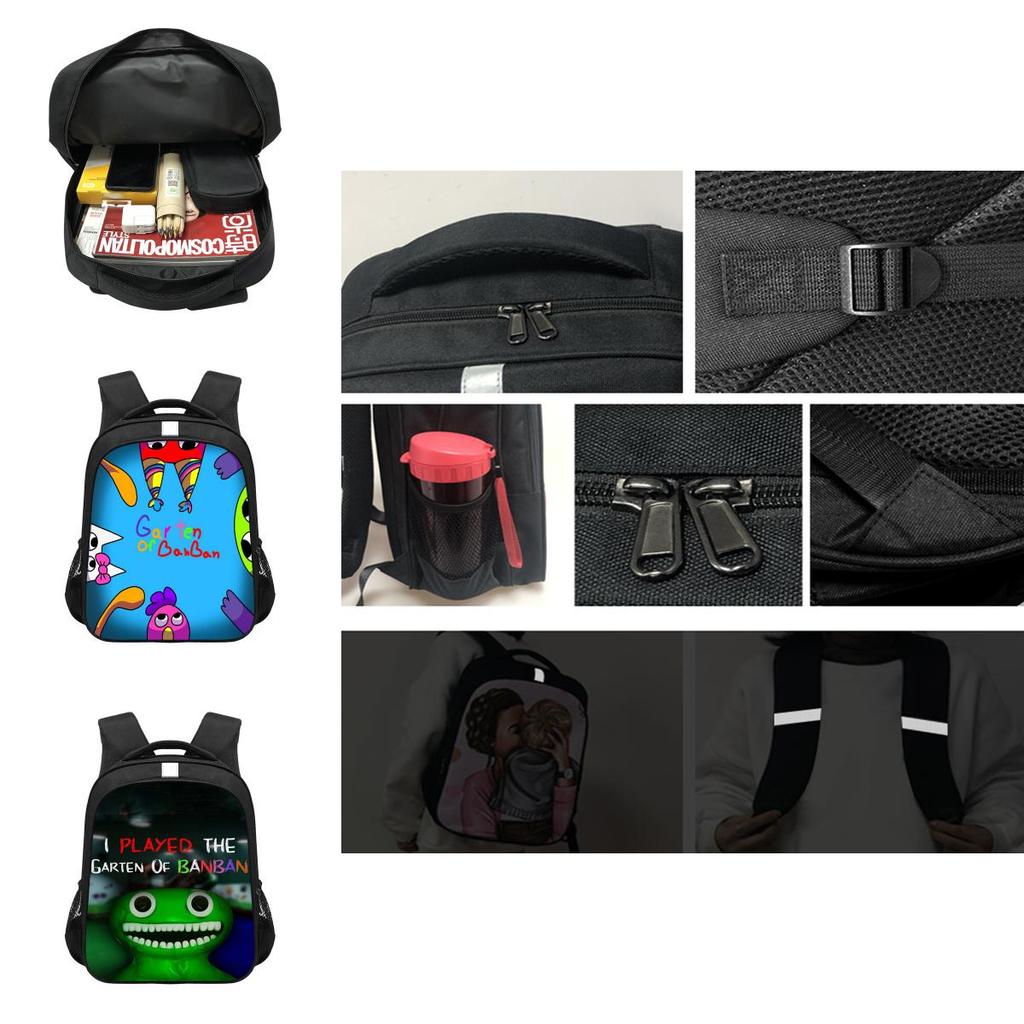 Garten Of Banban Backpack School Bag Waterproof 14in Student Travel Gifts