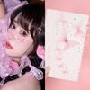 Decorative Stickers for the Face, Concert Face Stickers, Pink Bow Makeup Accessories, Face Makeup Stickers, Diamonds
