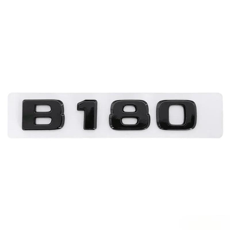 

3D ABS Letters Decal Car Body Trunk Emblem Sticker for Mercedes Benz B180 B200 B220 B250 B260 Exterior Accessories