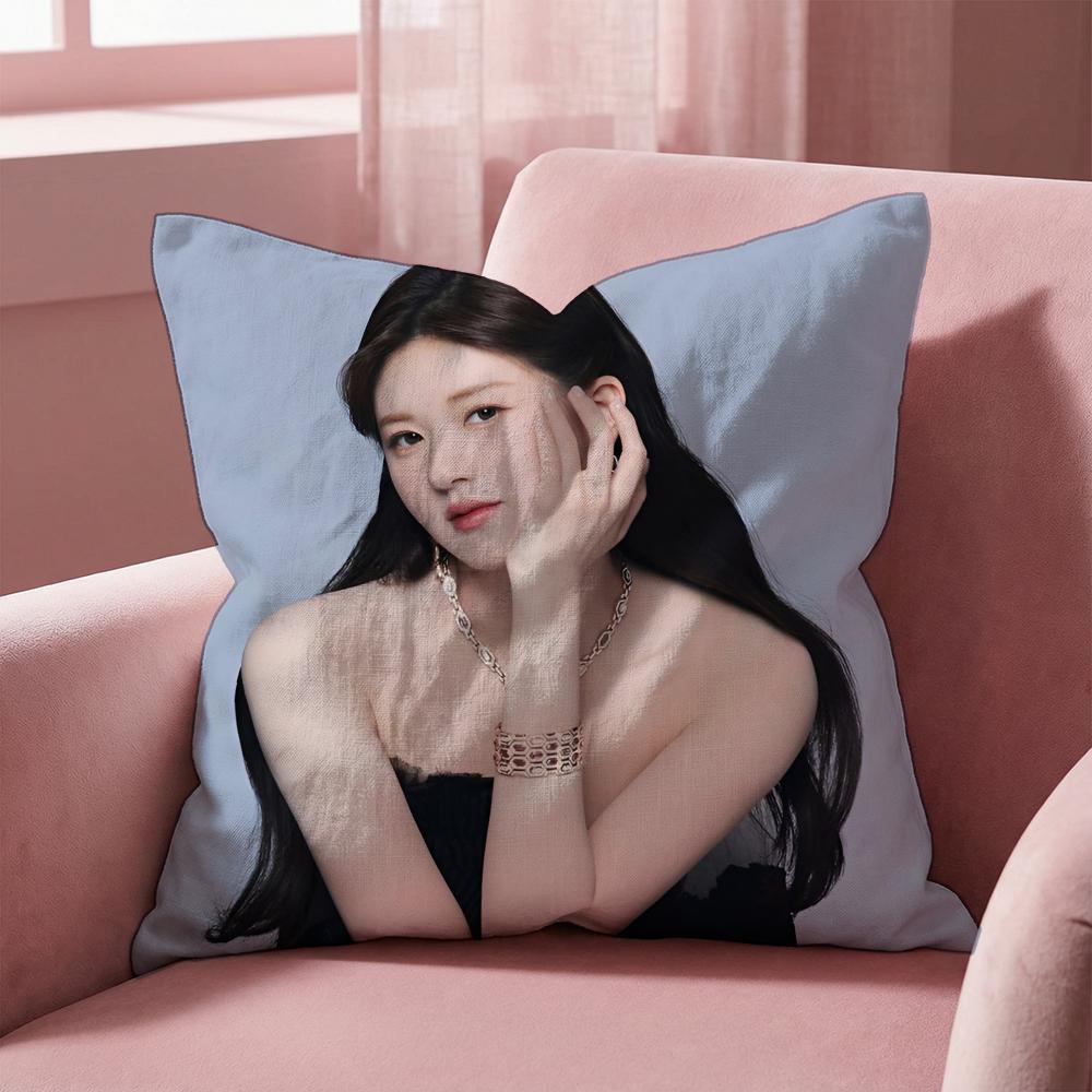 A-Actor Zhao Lusi ACTOR Cushion Cover Multi-Scene Pillow Cover for Home & Car - Reversible, Soft & Durable for Daily Use
