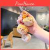 Original Adorable Cream Bear Plush Keychain Accessory Perfect For Gifts And Keyrings