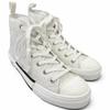 Excellent DIOR High Cut Sneakers B23 Oblique Pattern White Rubber Mens 43 Used