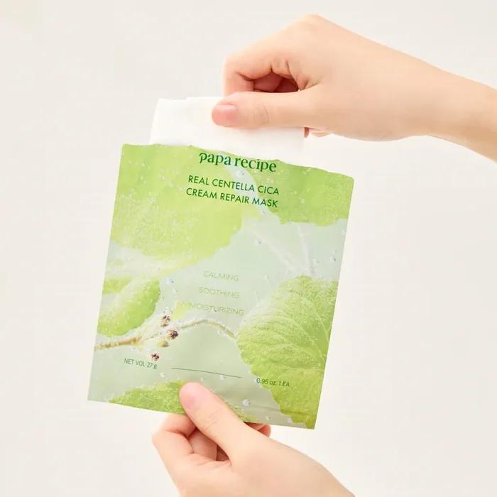 Real Centella Cica Cream Repair Mask (10 sheets)