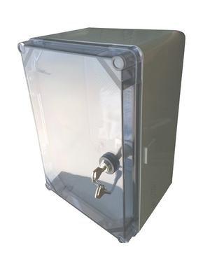 Unibox Housing With Mounting Plate Transparent Cover IP65 Uni-Mini/T