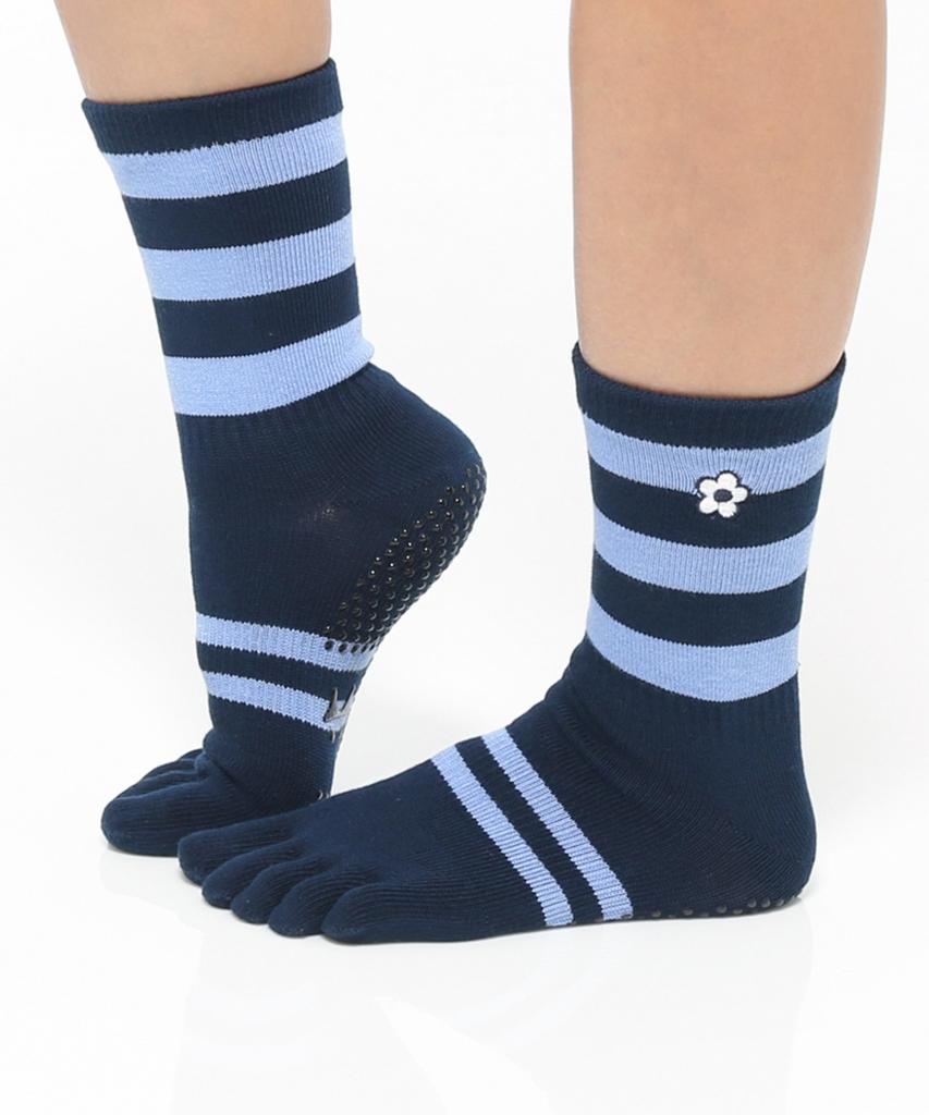 THUMBTOE Blueberry Socks Pilates Socks Toe Socks Non-Slip Socks