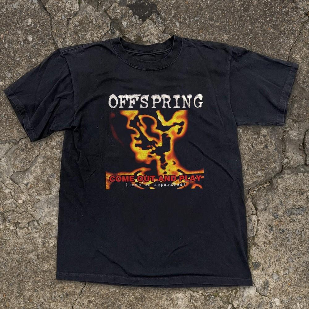 The Offspring T-shirt Come Out and Play Unisex Svart T-shirt Storlek S-5XL Unisex T-shirt
