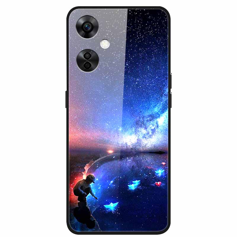 For One Plus Nord CE 3 Lite 5G Case N30 Tempered Glass Hard Back Cover for Oneplus Nord CE3 Lite N 30 Cases Bumper 3lite CE3Lite