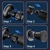 Nouveau Support de Téléphone Magnétique pour Voiture Rotation à 360° Clip pour Grille d'Aération de Voiture Aimant Puissant Support pour Téléphone Portable pour iPhone Xiaomi Samsung