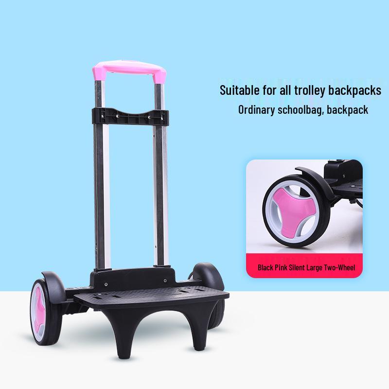 Folding Backpack Cart with Flashing Wheels for Kids – 3 or 6 Wheel Options
