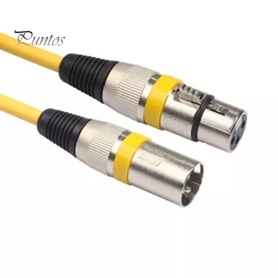 Audio Shielded Antiinterference Cable 100180cm 3pin Xlr Male To Female Microphone Aux Cord For Mixer