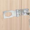 2Pcs Metal Drawer Locks Cabinet Safety Lock Household File Cabinet Display Case Showcase Lock for Security Glass Door Locks