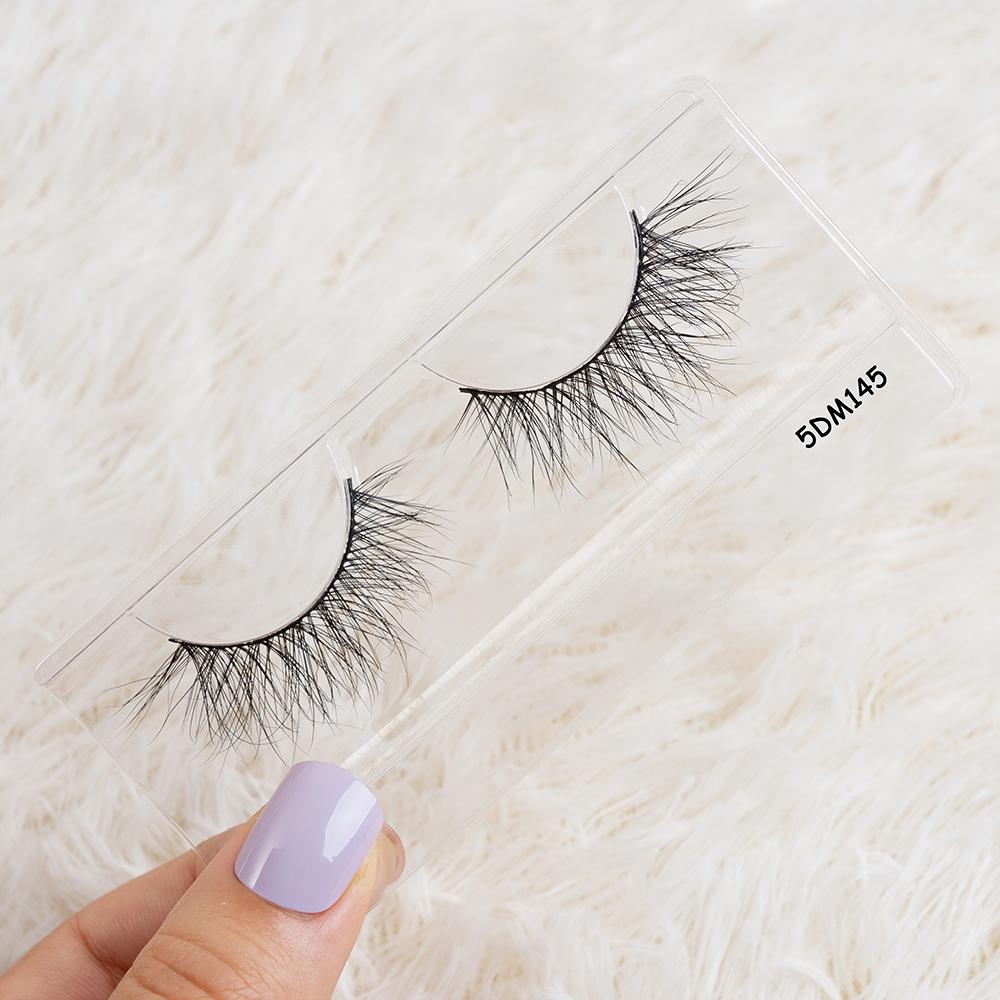 Free Sample Customized Eyelash Box Full Strip 100% Real Mink Lashes Vendor 25mm 20mm 3d Mink Lashes
