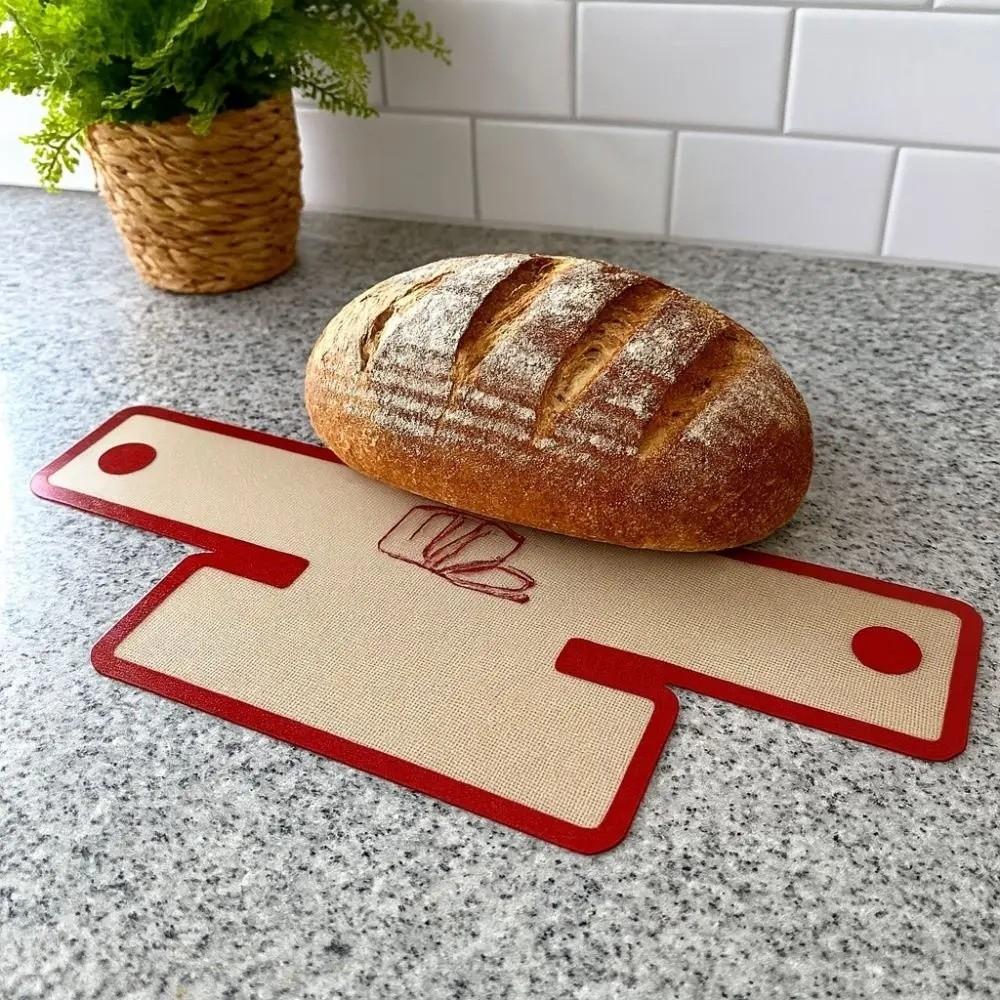 Reusable Bread Loaf Pan Non-Stick Easy To Clean Baking Mat High Temperature Resistance Silicone Baking Tray Liner
