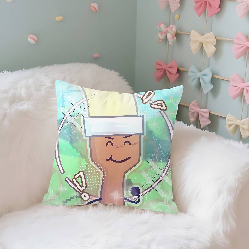 Funny AInanimate InsanityS Case Plush Fabric Soft Pillowcase Double Sided Print Cushion Cover Household Gifts