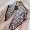 100% silk scarf small square scarf, versatile summer versatile high-end mulberry silk fashion sun-protection neck-tie small scarf