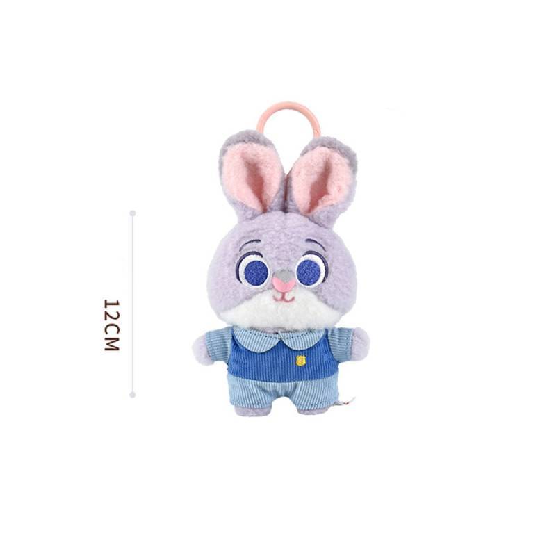 

Zootropolis Judy Nick Fox Plush Keychain Cute Backpack Charm For Girls Style A