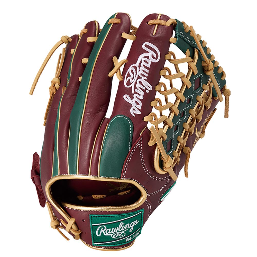 

Rawlings HYPER TECH COLOR SYNC Baseball Glove Throw (GR5FHTCY719), Softball, Outfielder s, Shelly/D Green, 12.75 inches, Right-Handed