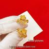 Vietnam Gold Sand Light Luxury Rose Winding Ring for Women - Fashionable Floral Plain Jewelry Ring