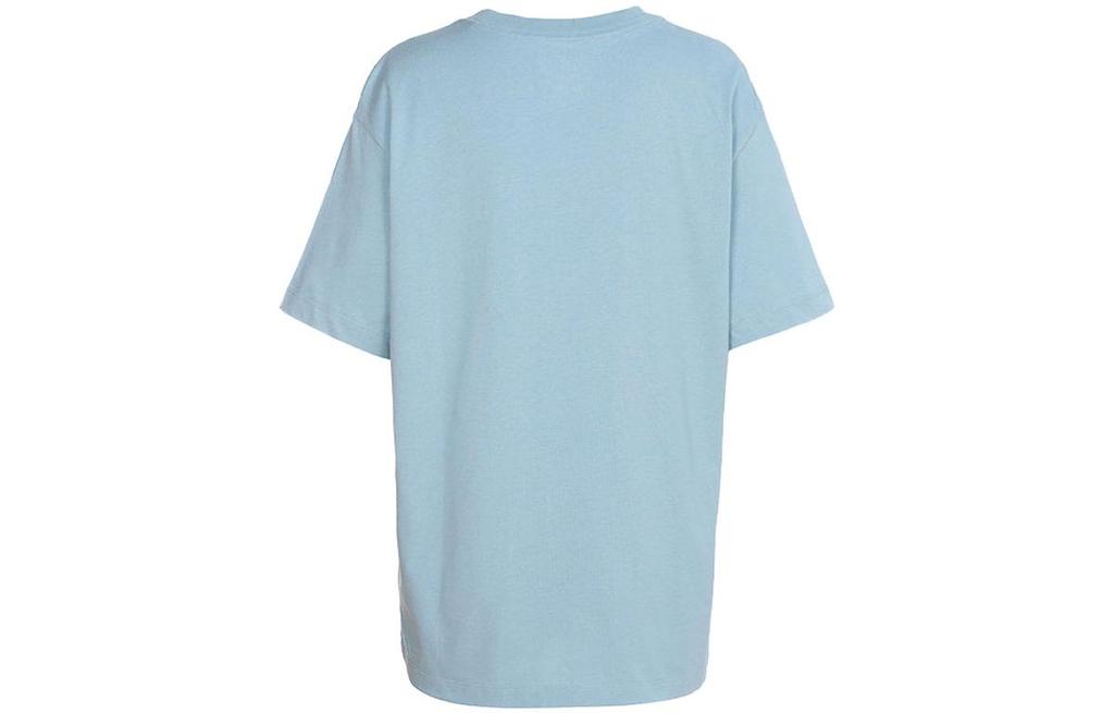 Nike Drop Shoulder Sleeve T Shirt Women's Light Blue DR8998-494