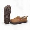 Simple Women's Warm Foot Cover Shoes, Low Heel, Cotton Shoes, Anti-slip Shoes