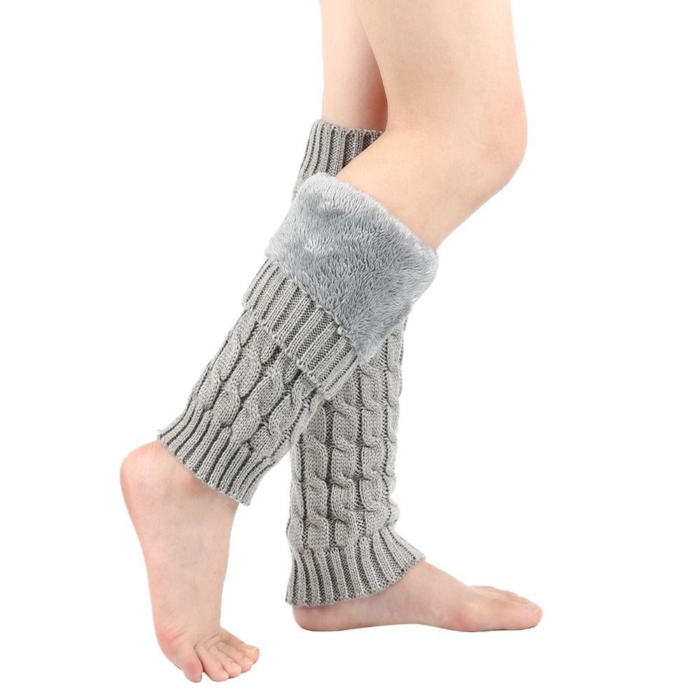 Twist Pattern Winter Boot Socks Knee High Plush Pile Long Socks Women Leg Warmers Autumn Winter