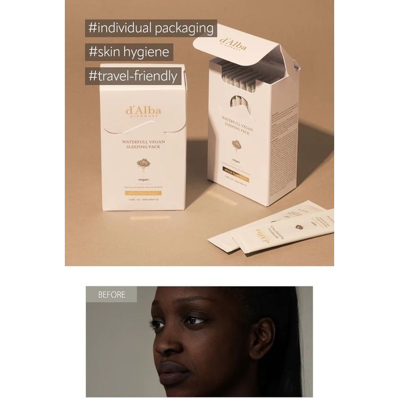 d'Alba - Waterfull Vegan Sleeping Pack