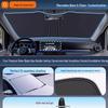 Mercedes Sunshade for GLC, C260L, E300L, GLB C-Class - Windshield Heat Insulation Curtain
