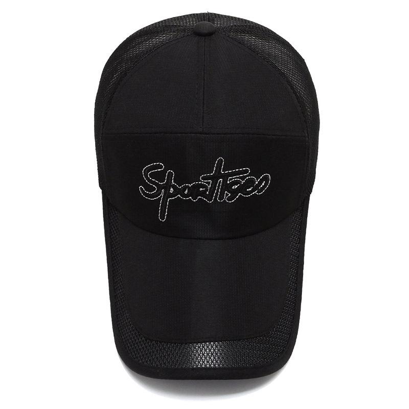 New Men's Baseball Hat Outdoor Fashion Summer Breathable Mesh Cap Casual Shade Versatile Cap