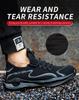 Labor insurance shoes Breathable and lightweight work shoes Steel bag head Anti-smashing and puncture-proof safety shoes Kevlar