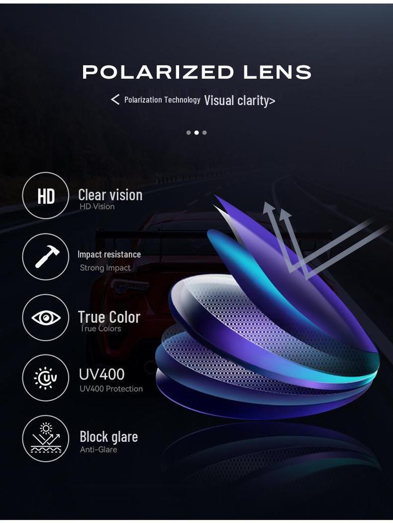 Men's Fashion Polarized Sports Driving Sunglasses