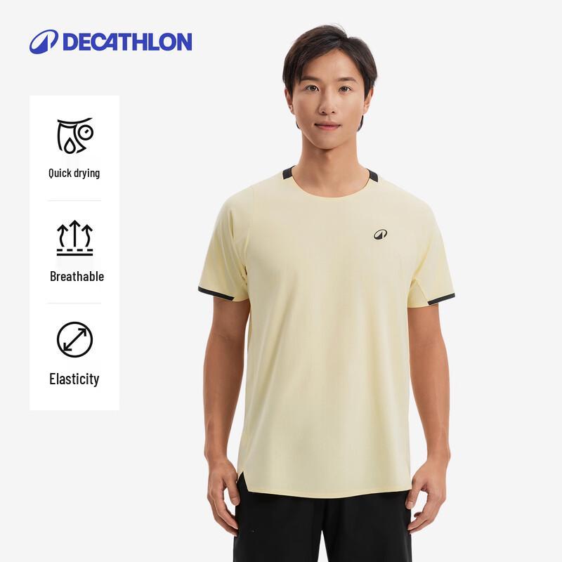 Decathlon Men s Quick-Dry Tennis T-Shirt One Size