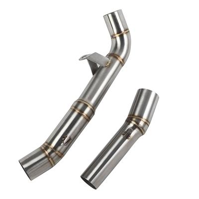 Motorcycle Exhaust Contact Middle Pipe Link Connector Fit for Kawasaki Z1000 20072009